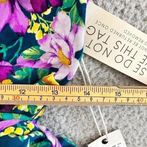 Happy x Nature Dress Women XS Mini Wrap Kate Hudson Environment Friendly Recycle - Picture 14 of 16